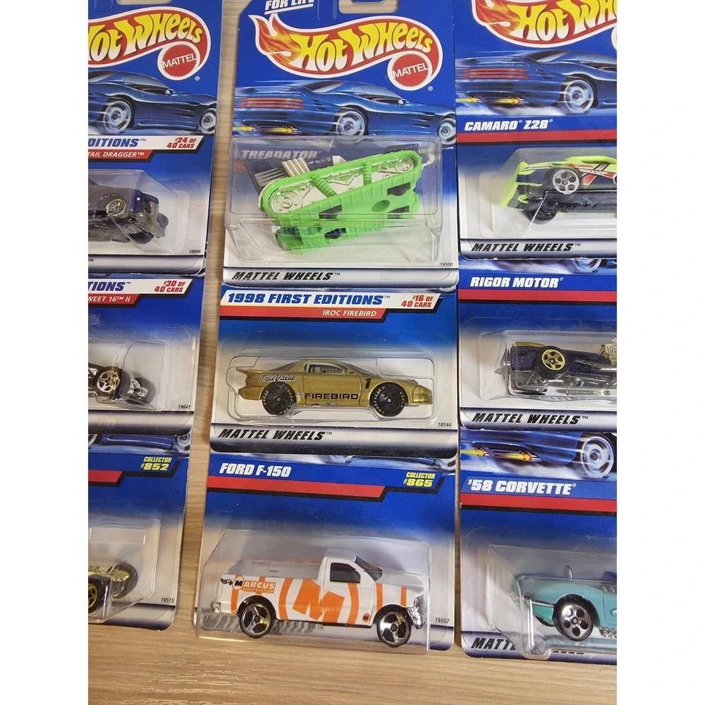 Vintage Lot 15 Hot Wheels 1990s Mix Classics Biohazard Hot Rods Sports Cars